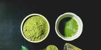 Matcha (ekkert venjulegt) grænt te!