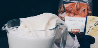 Heimagerð möndlumjólk
