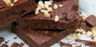 Einfalt og gott – vegan brúnkaka sem þarf ekki að baka