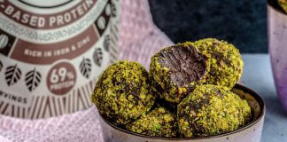Vegan lárperu og súkkulaðitrufflur