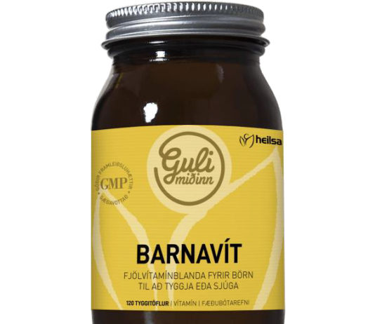 Innköllun á Barnavít frá Gula Miðanum